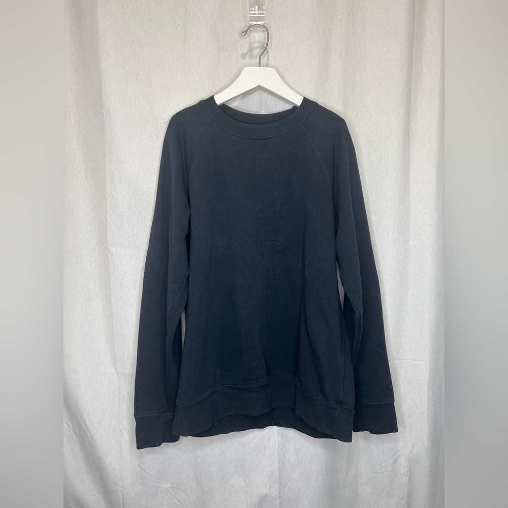 Brunette The Label Black Crewneck (S/M)